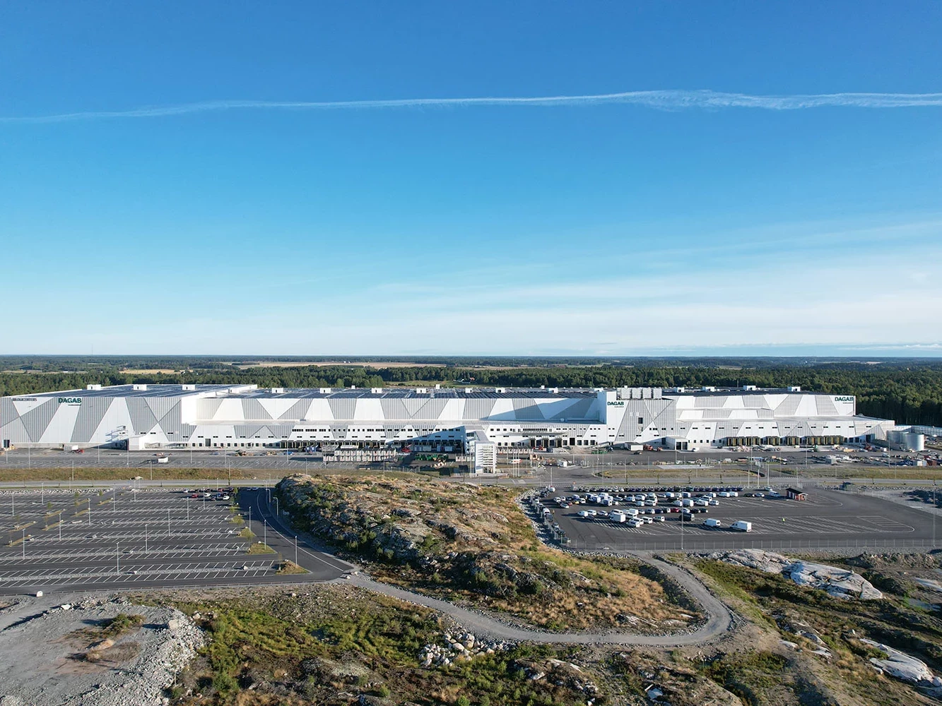 En bild på Dagabs lokal.